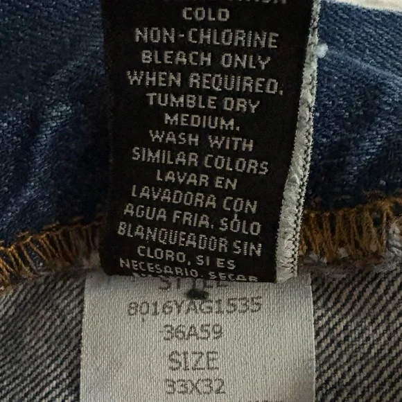 Ralph Lauren Double RL Blue Relaxed Jeans - Picture 4 of 4